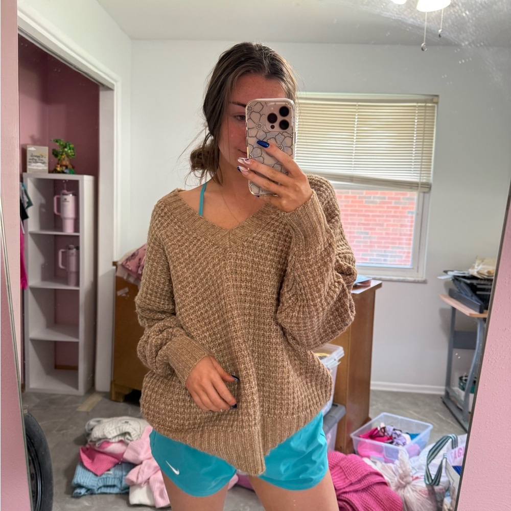 Cozy Tan Sweater